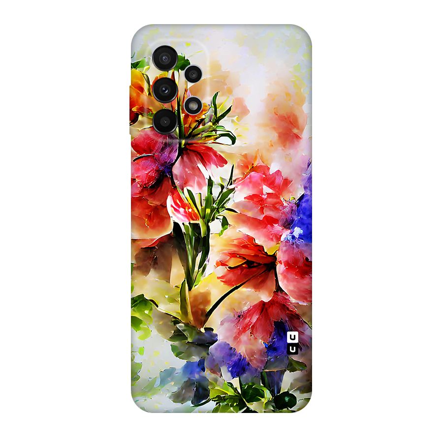 Colorful Flowers Fine Art Original Polycarbonate Back Case for Galaxy A23