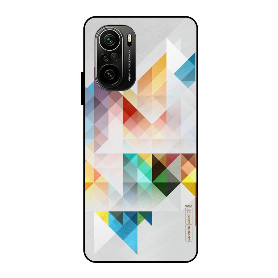 Colorful Geometric Art Metal Back Case for Mi 11x