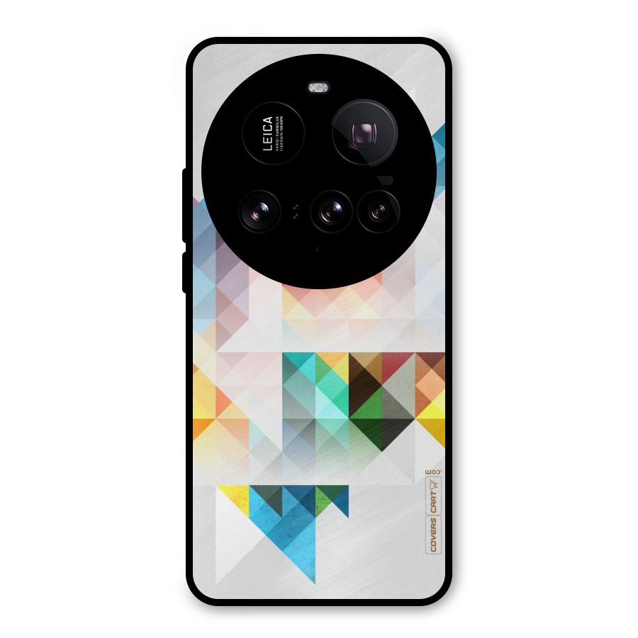 Colorful Geometric Art Metal Back Case for Xiaomi 15 Ultra