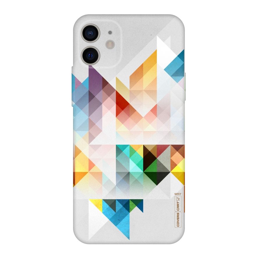 Colorful Geometric Art Original Polycarbonate Back Case for iPhone 11