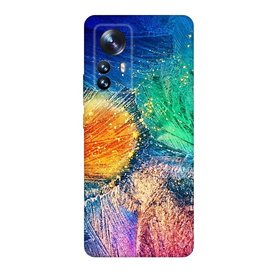 Colorful Leafs Vibrant Original Polycarbonate Back Case for Xiaomi 12 Pro