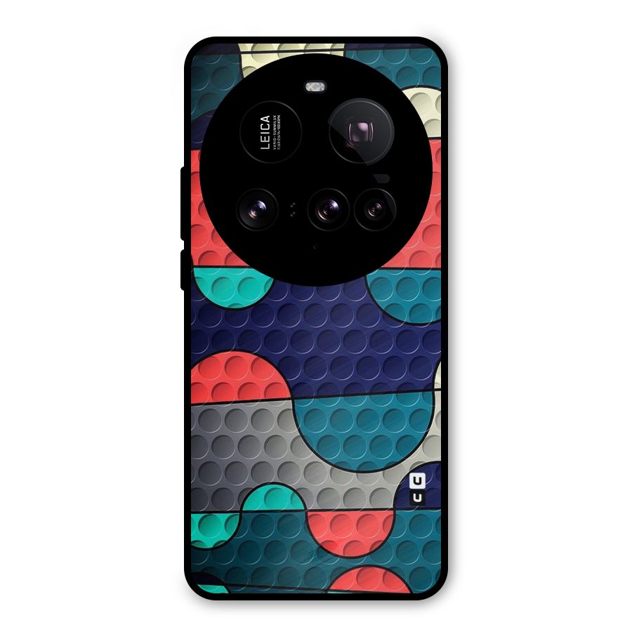 Colorful Puzzle Design Metal Back Case for Xiaomi 15 Ultra