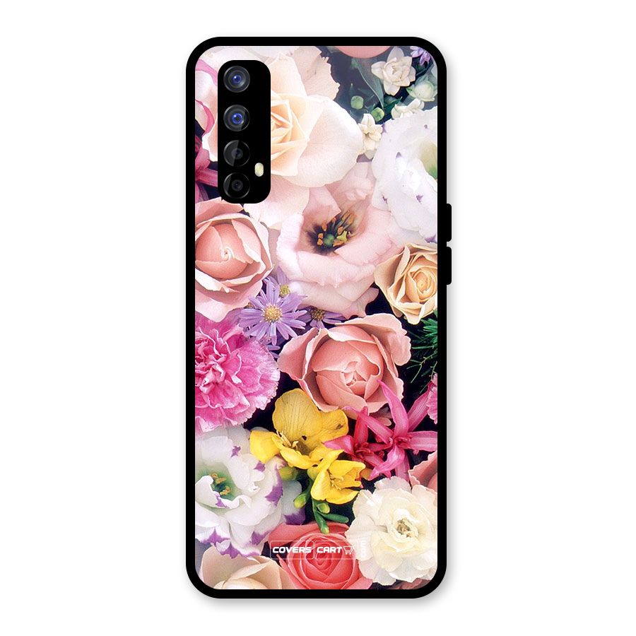 Colorful Roses Glass Back Case for Realme Narzo 20 Pro