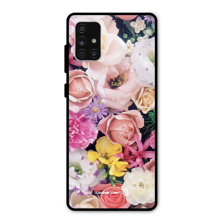 Colorful Roses Metal Back Case for Galaxy A71