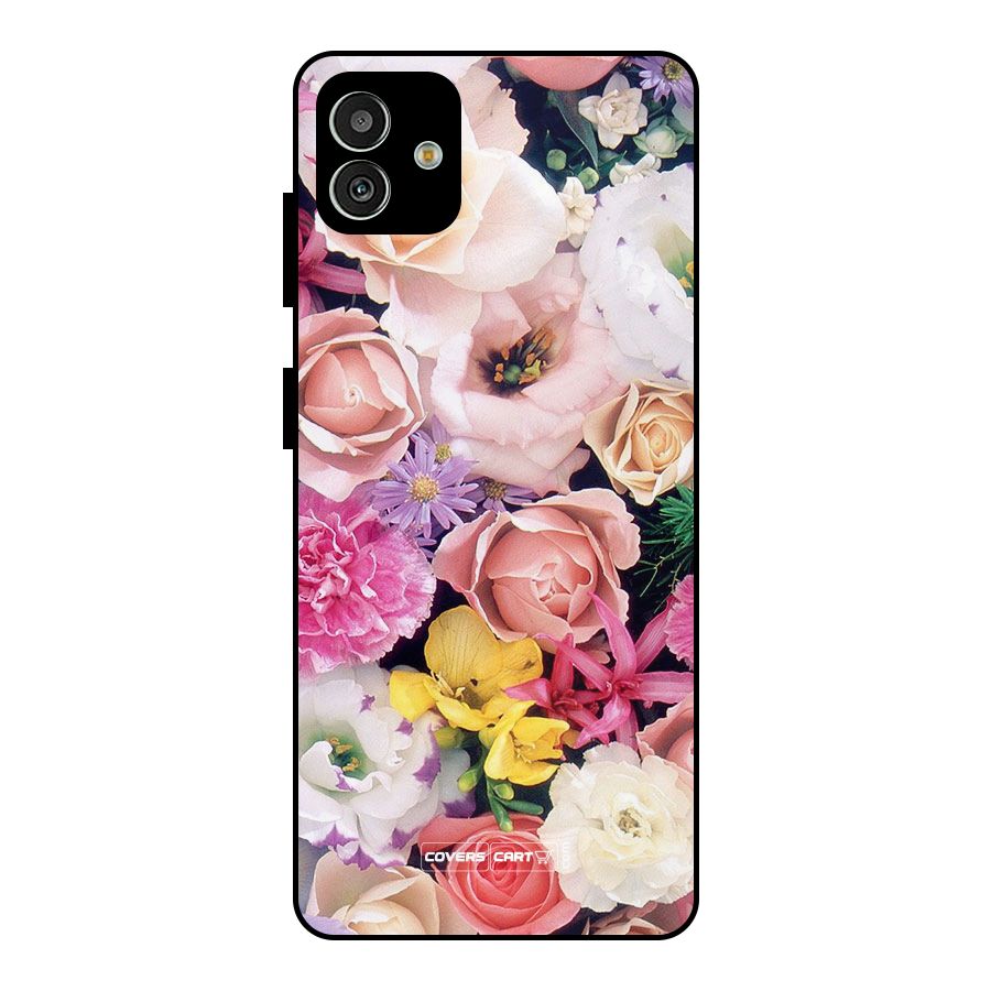 Colorful Roses Metal Back Case for Galaxy M13 5G