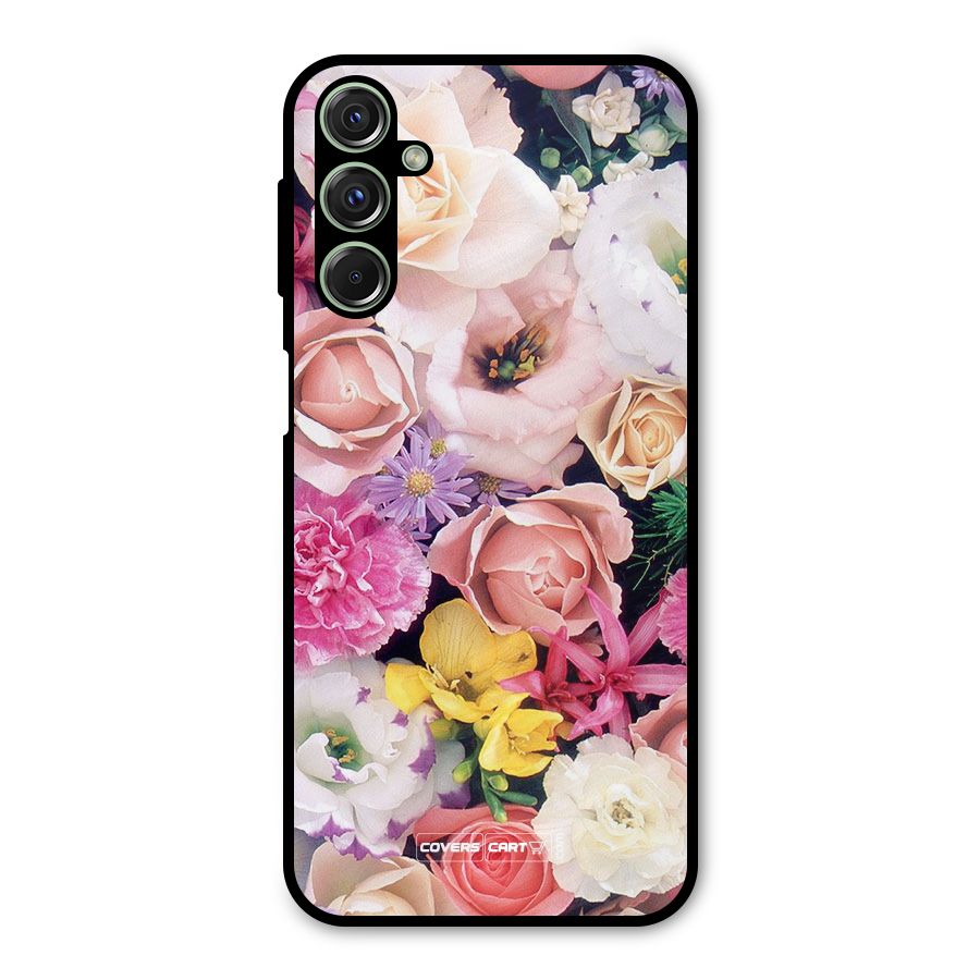 Colorful Roses Metal Back Case for Galaxy M34