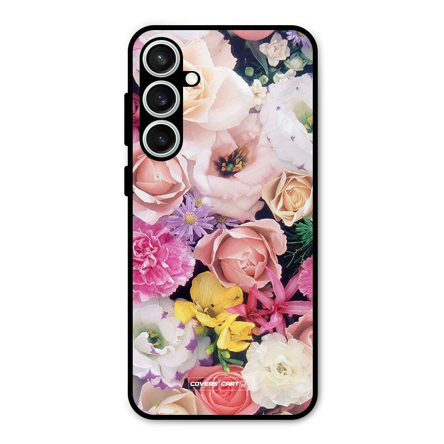 Colorful Roses Metal Back Case for Galaxy S23 FE