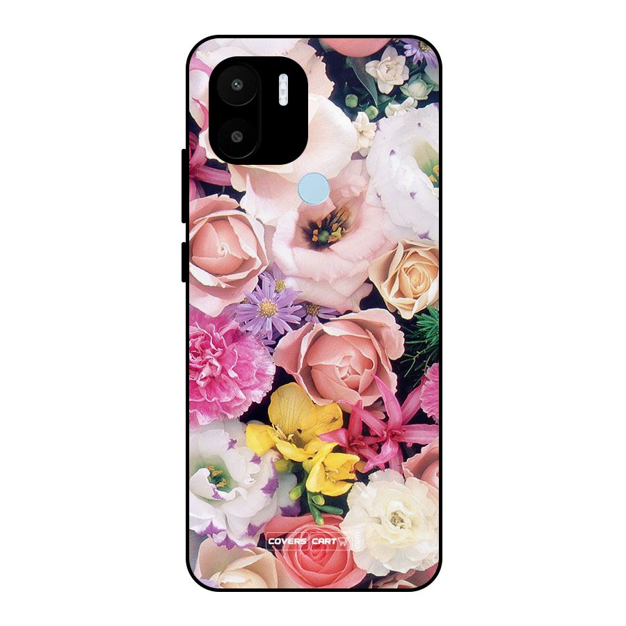 Colorful Roses Metal Back Case for Redmi A2+