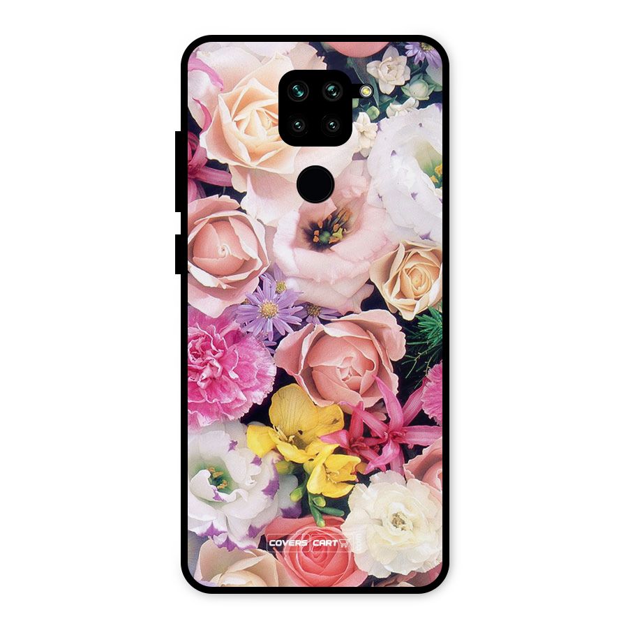 Colorful Roses Metal Back Case for Redmi Note 9