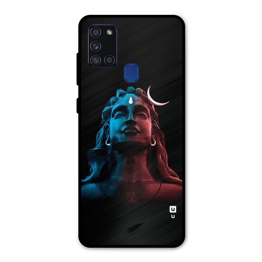 Colorful Shiva Metal Back Case for Galaxy A21s