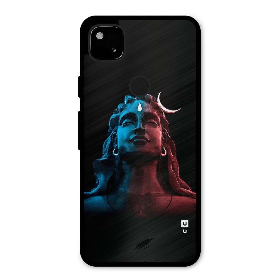 Colorful Shiva Metal Back Case for Google Pixel 4a