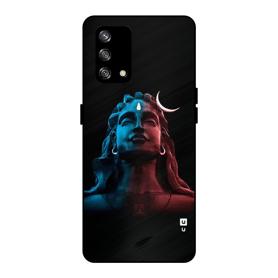 Colorful Shiva Metal Back Case for Oppo F19s