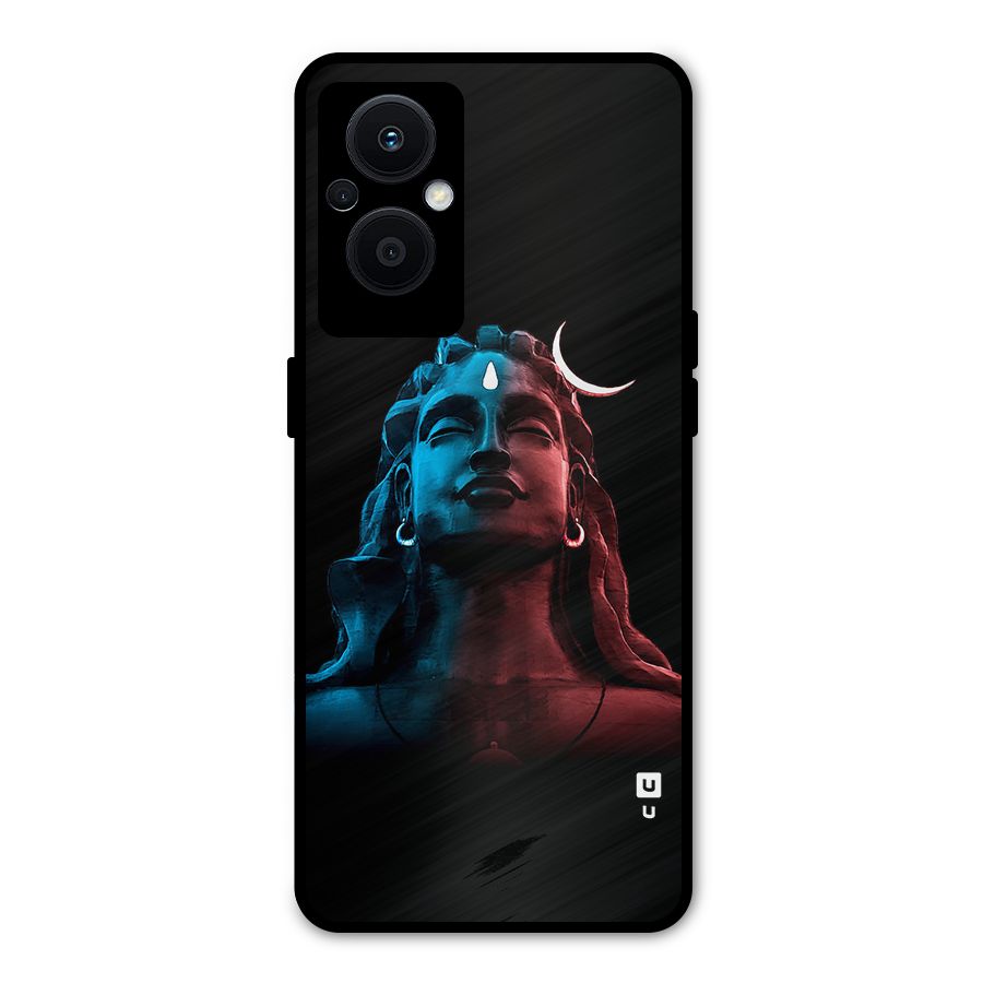 Colorful Shiva Metal Back Case for Oppo F21 Pro 5G