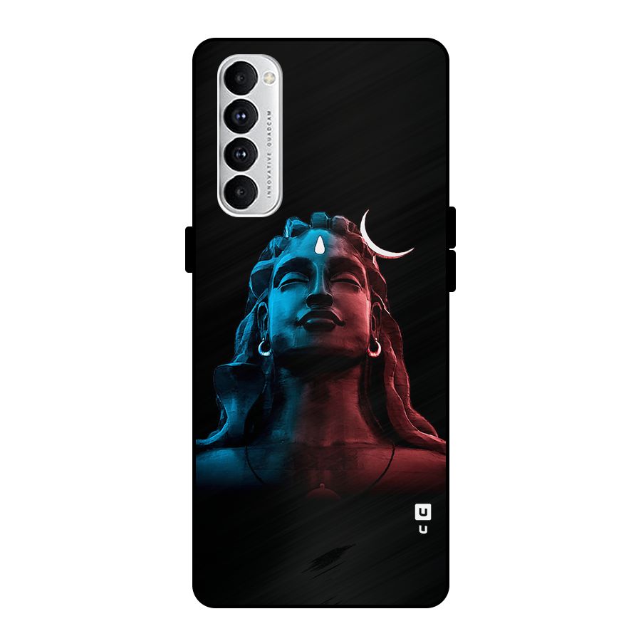 Colorful Shiva Metal Back Case for Oppo Reno4 Pro