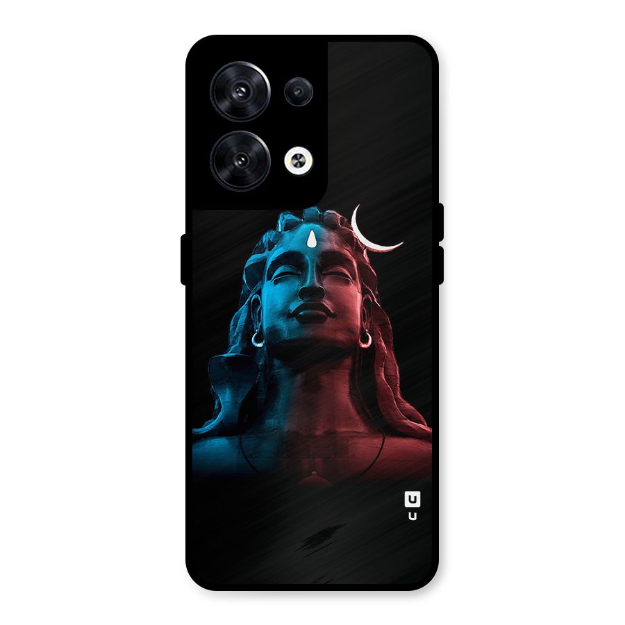 Colorful Shiva Metal Back Case for Oppo Reno8 5G