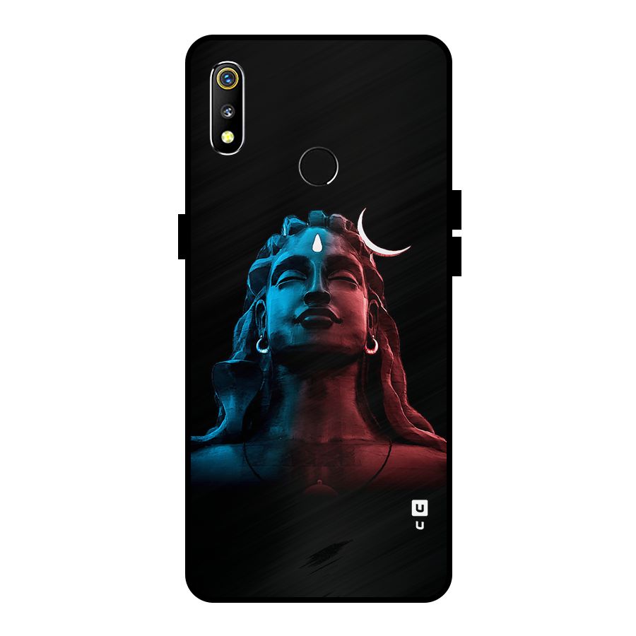 Colorful Shiva Metal Back Case for Realme 3i