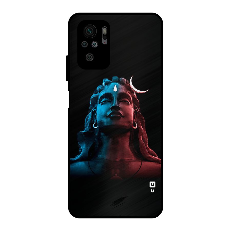 Colorful Shiva Metal Back Case for Redmi Note 10
