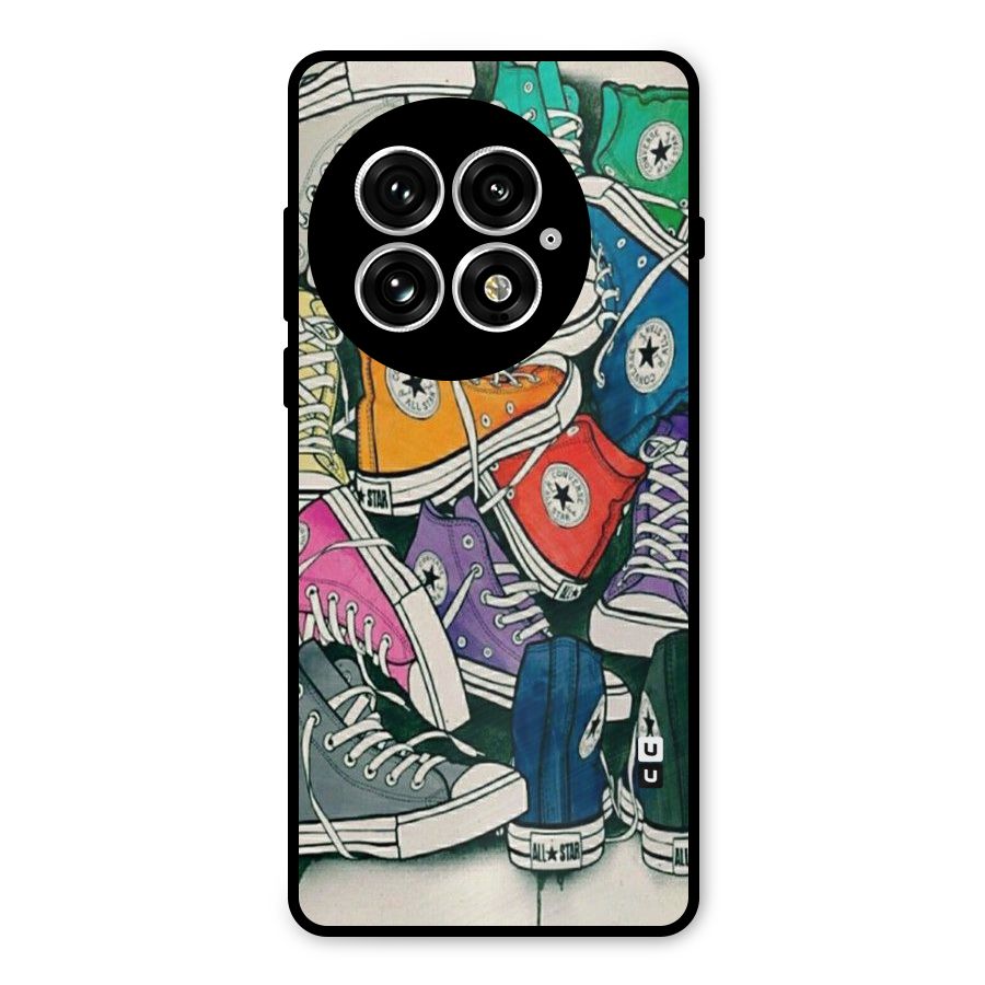Colorful Shoes Metal Back Case for OnePlus 13