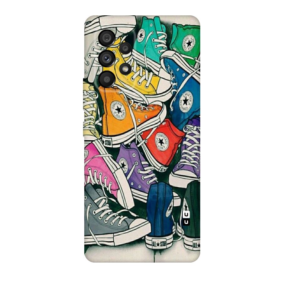 Colorful Shoes Original Polycarbonate Back Case for Galaxy A53 5G