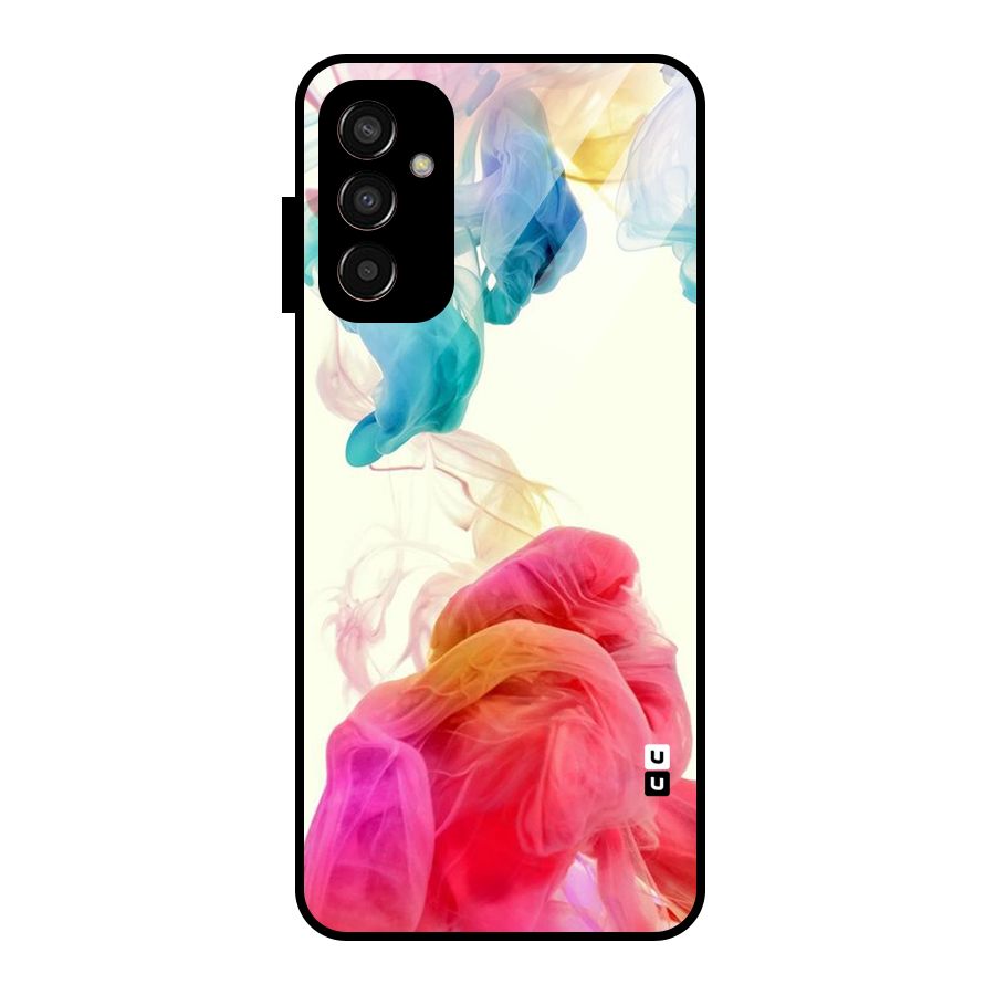 Colorful Splash Glass Back Case for Galaxy F13