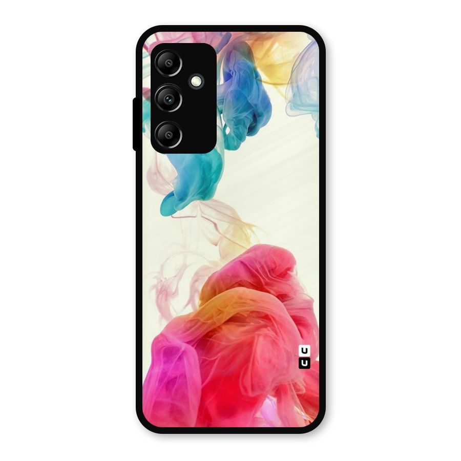 Colorful Splash Metal Back Case for Galaxy A14 5G