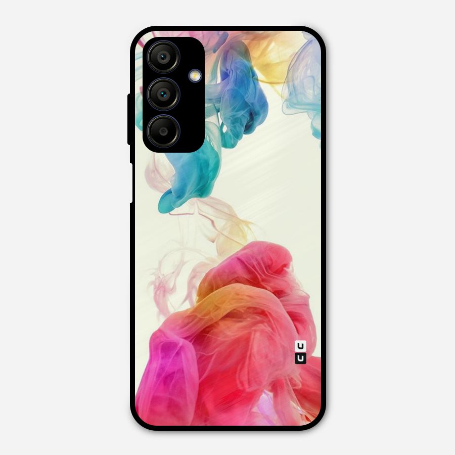 Colorful Splash Metal Back Case for Galaxy A15 5G