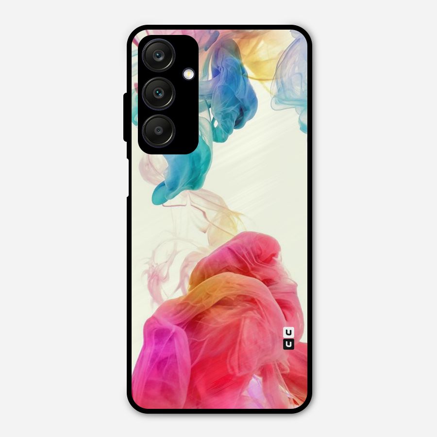 Colorful Splash Metal Back Case for Galaxy A25 5G