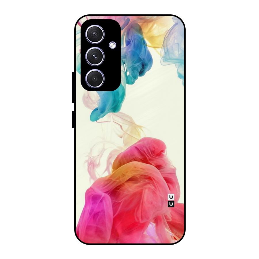 Colorful Splash Metal Back Case for Galaxy A54