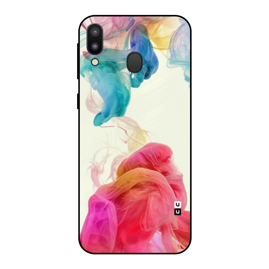 Colorful Splash Metal Back Case for Galaxy M20