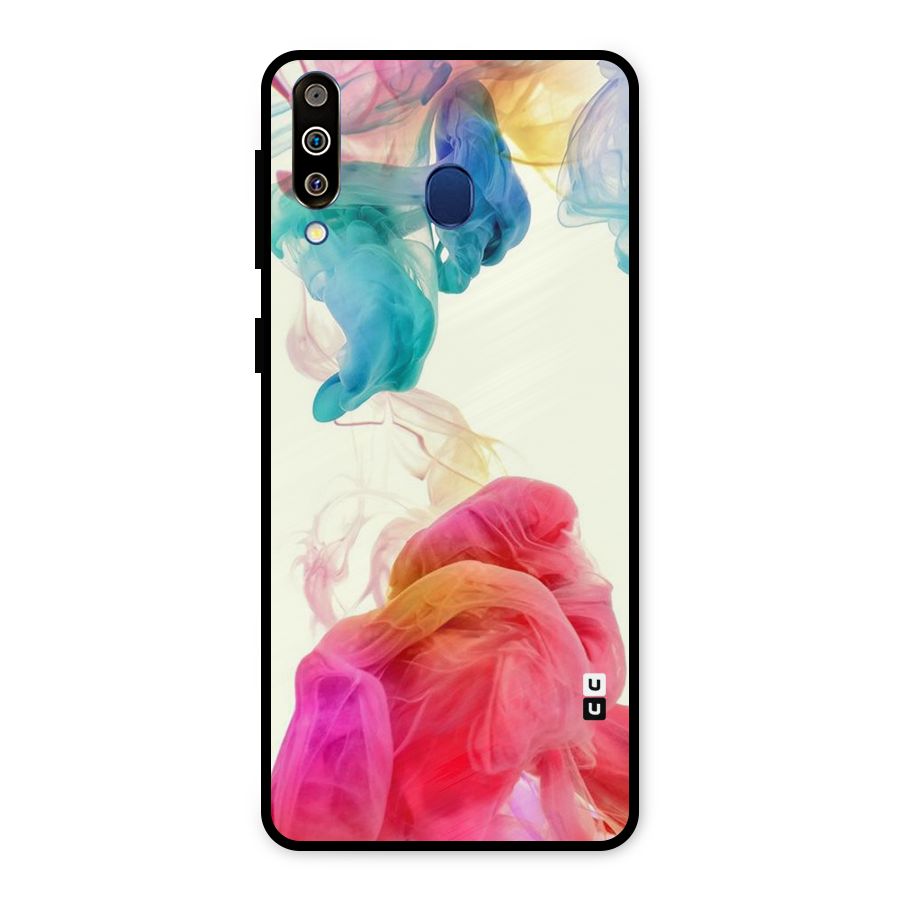 Colorful Splash Metal Back Case for Galaxy M30