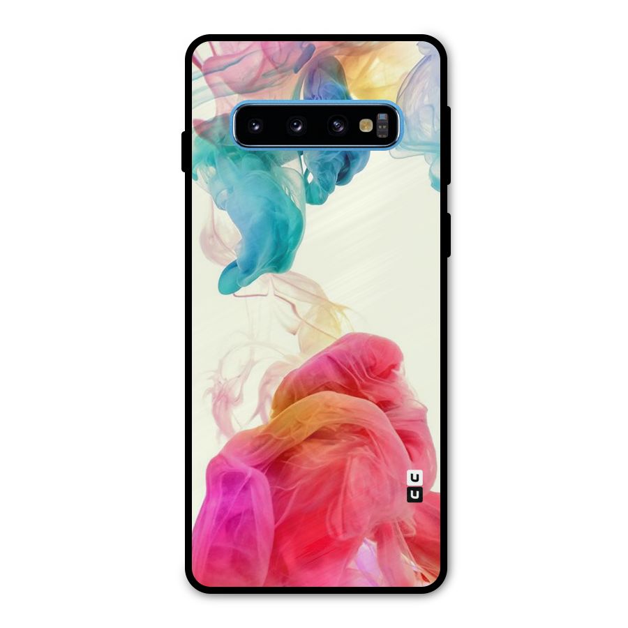 Colorful Splash Metal Back Case for Galaxy S10