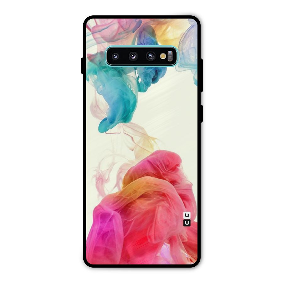 Colorful Splash Metal Back Case for Galaxy S10 Plus