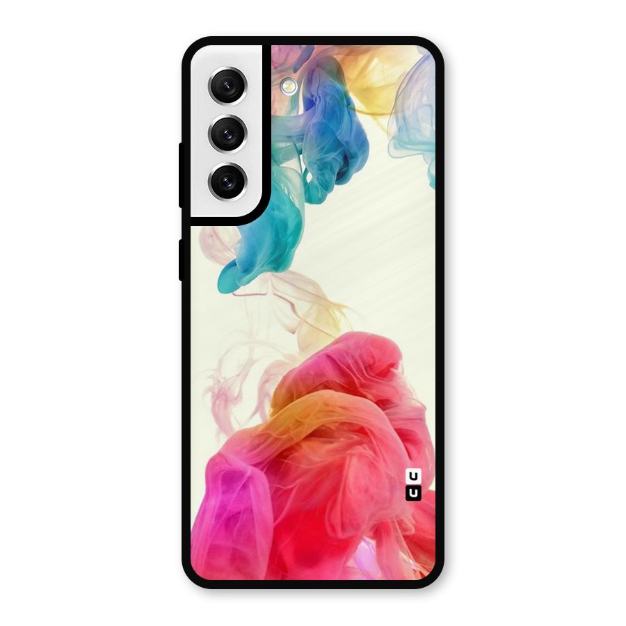 Colorful Splash Metal Back Case for Galaxy S21 FE 5G