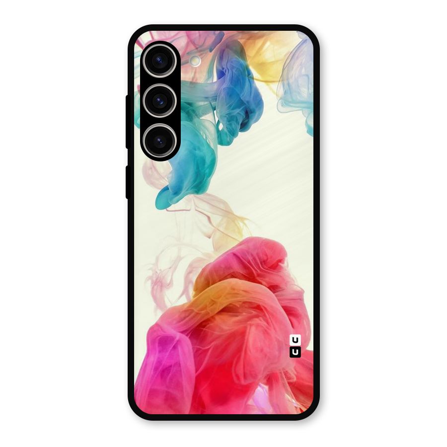 Colorful Splash Metal Back Case for Galaxy S23 Plus