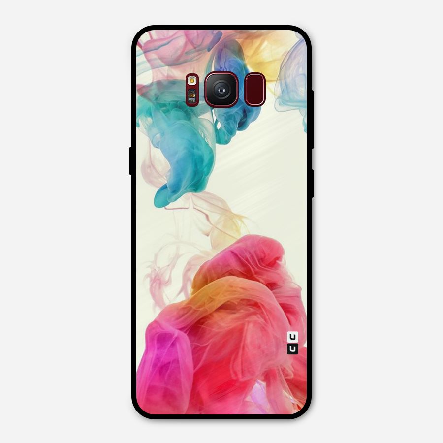 Colorful Splash Metal Back Case for Galaxy S8