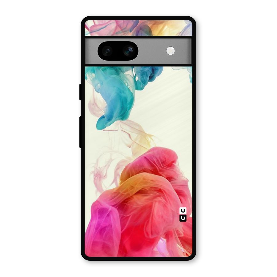 Colorful Splash Metal Back Case for Google Pixel 7a