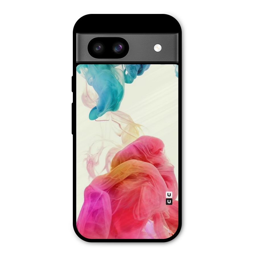 Colorful Splash Metal Back Case for Google Pixel 8a