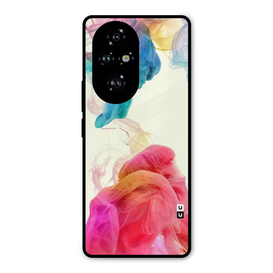 Colorful Splash Metal Back Case for Honor 200 Pro