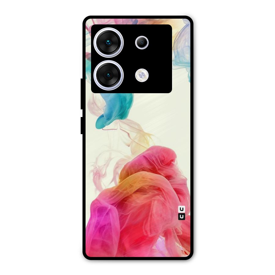 Colorful Splash Metal Back Case for Infinix Zero 30 5G