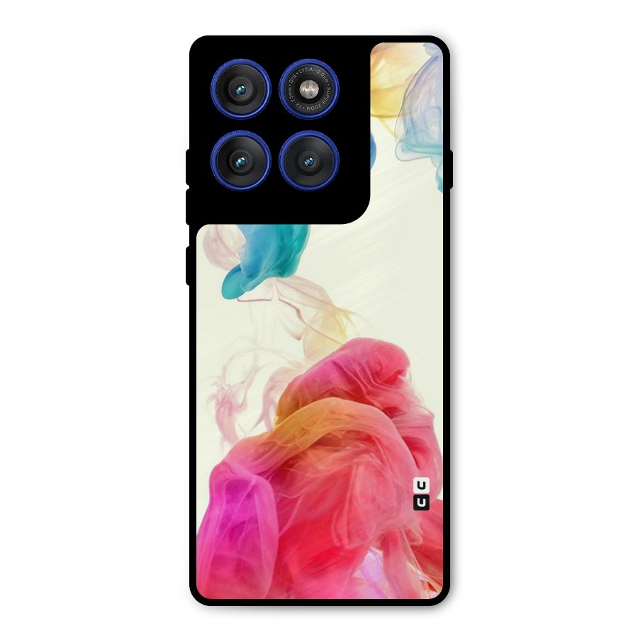 Colorful Splash Metal Back Case for Motorola Edge 60 Pro
