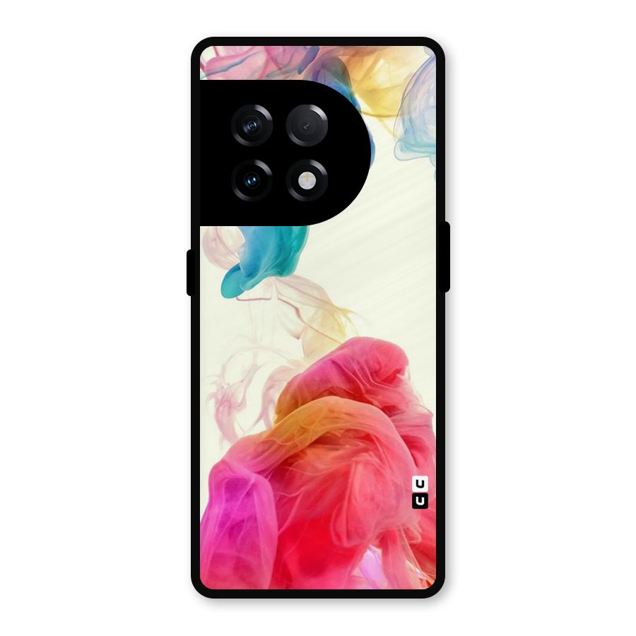 Colorful Splash Metal Back Case for OnePlus 11R