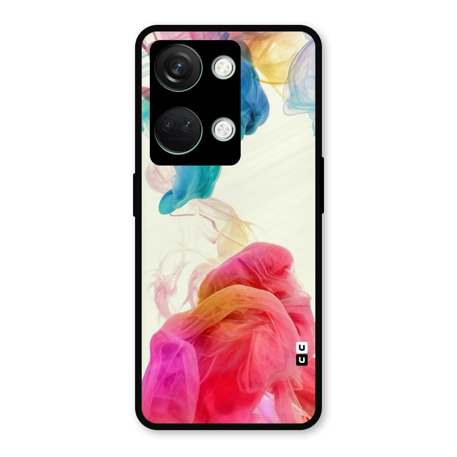 Colorful Splash Metal Back Case for OnePlus Nord 3