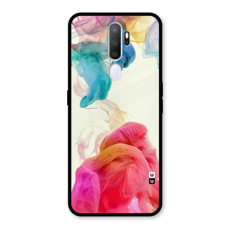 Colorful Splash Metal Back Case for Oppo A9 (2020)