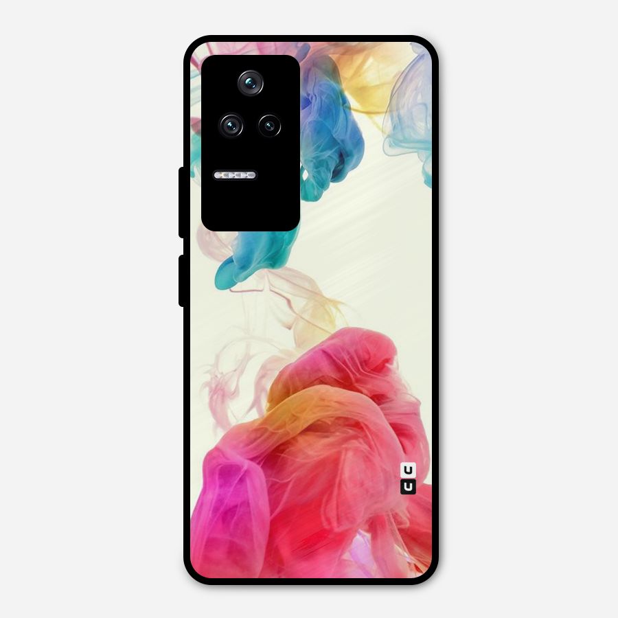Colorful Splash Metal Back Case for Poco F4 5G