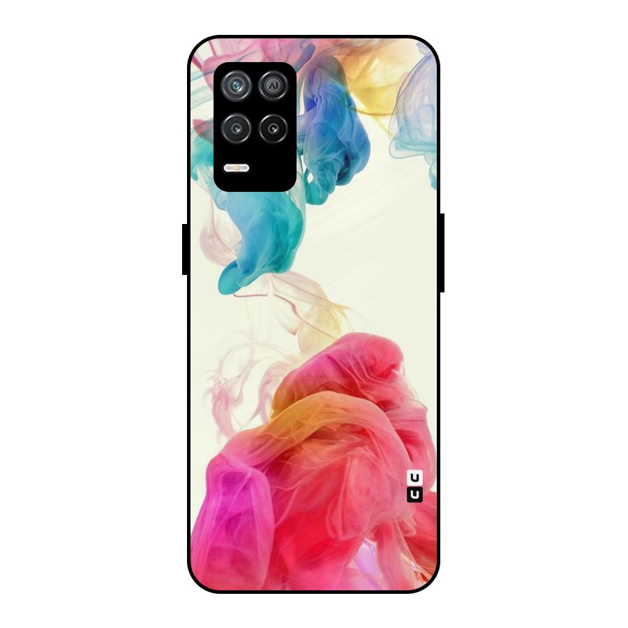 Colorful Splash Metal Back Case for Realme 9 5G