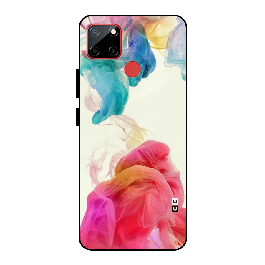 Colorful Splash Metal Back Case for Realme C12