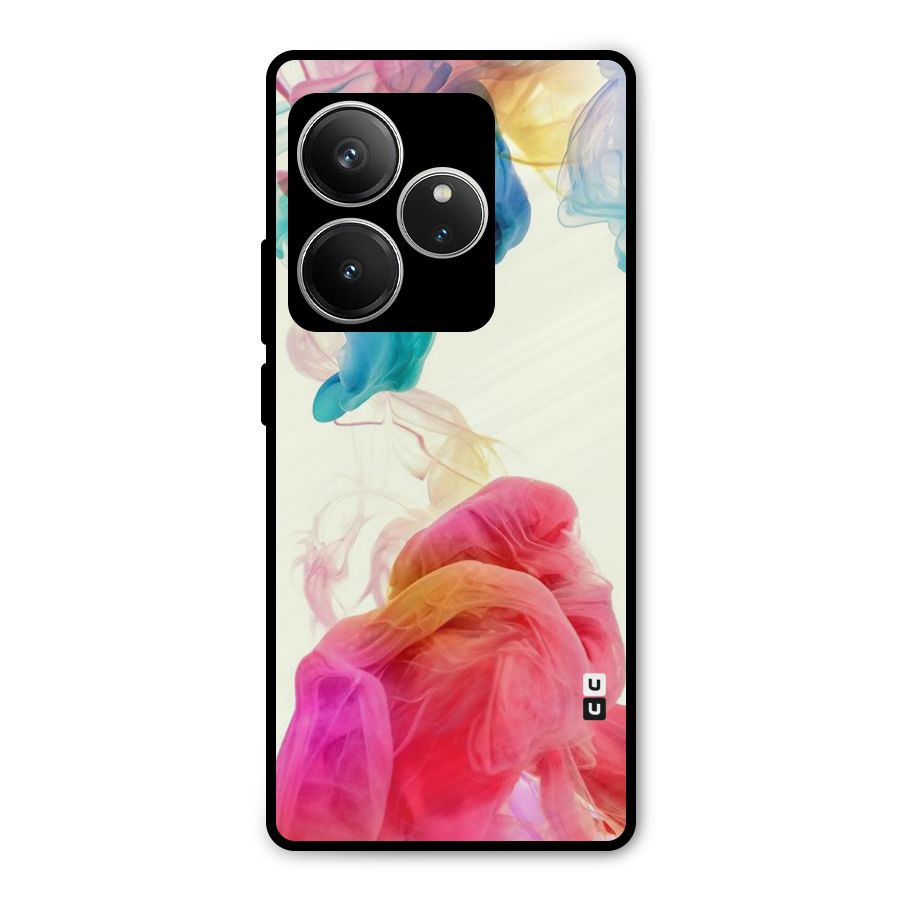 Colorful Splash Metal Back Case for Realme GT 6