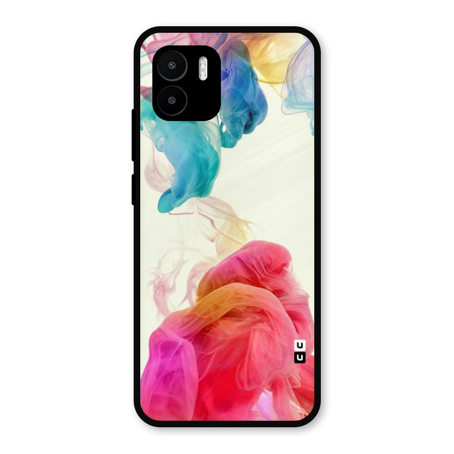 Colorful Splash Metal Back Case for Redmi A2
