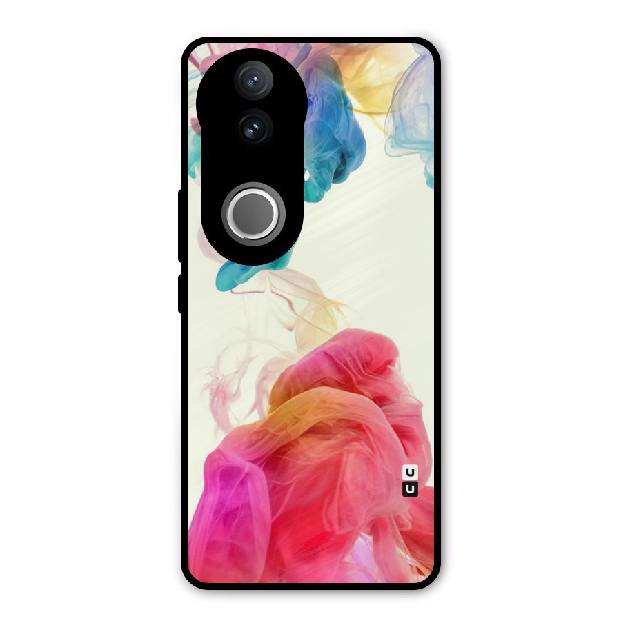 Colorful Splash Metal Back Case for Vivo V50