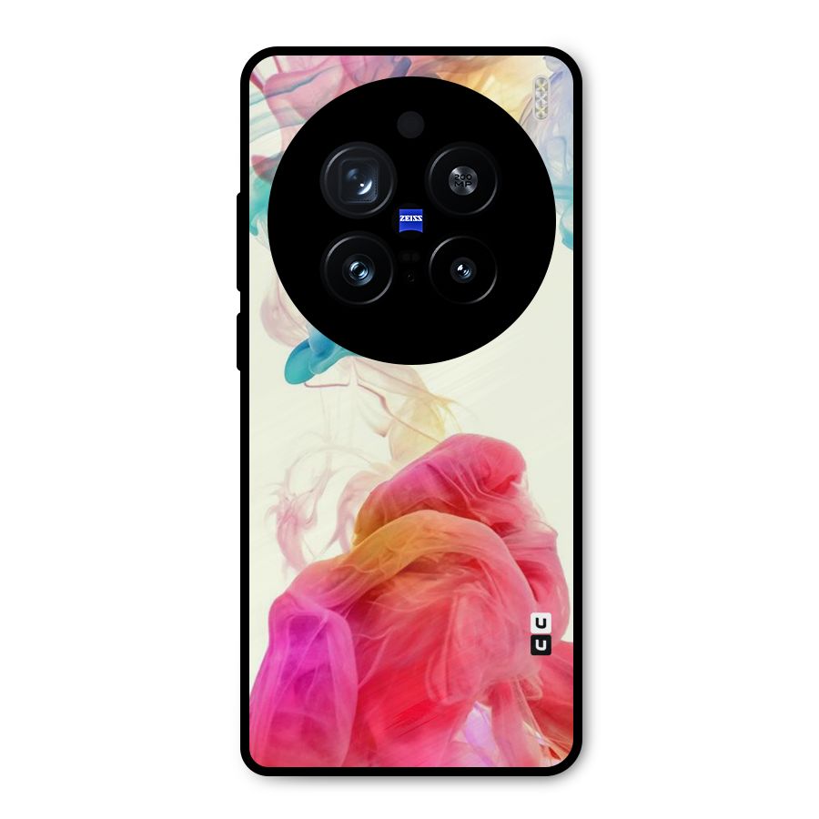 Colorful Splash Metal Back Case for Vivo X200 Pro